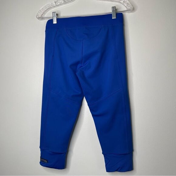 Adidas x Stella McCartney Royal Blue Capri Workout leggings - Picture 3 of 7